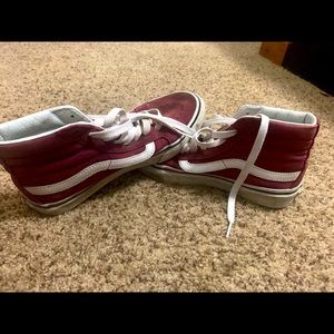 Vans high top shoes